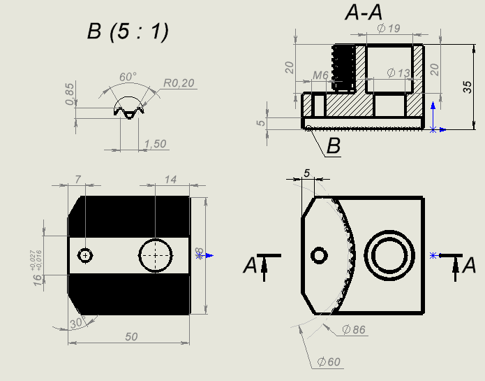 10"_60x86 кулачки калёные (компл. 3 шт) "зубастые" — изображение 4